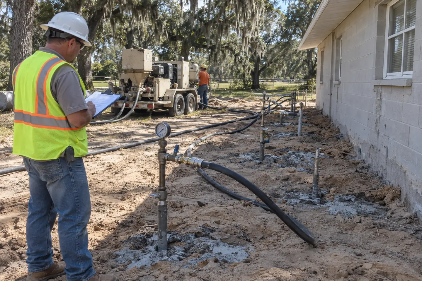 Sinkhole Grouting Monitoring & Inspection Florida