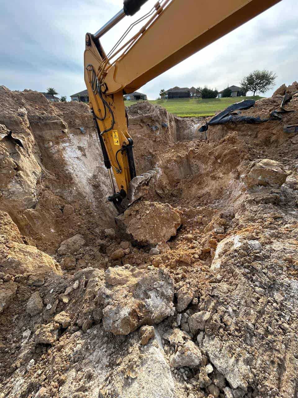 Sinkhole Excavation — Florida Geotechnical Services