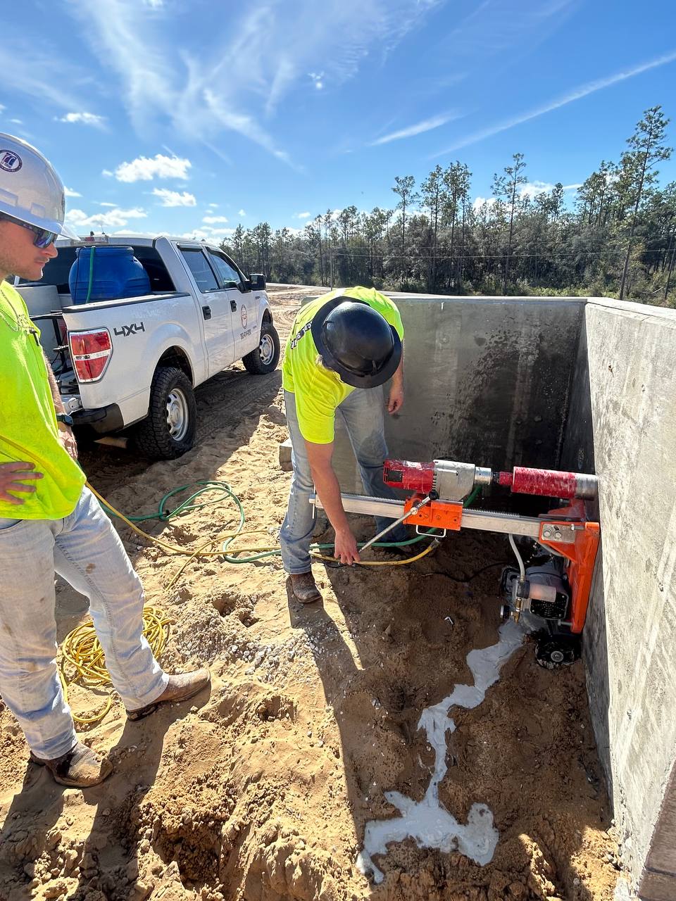 Concrete Coring — Florida Geotechnical Services