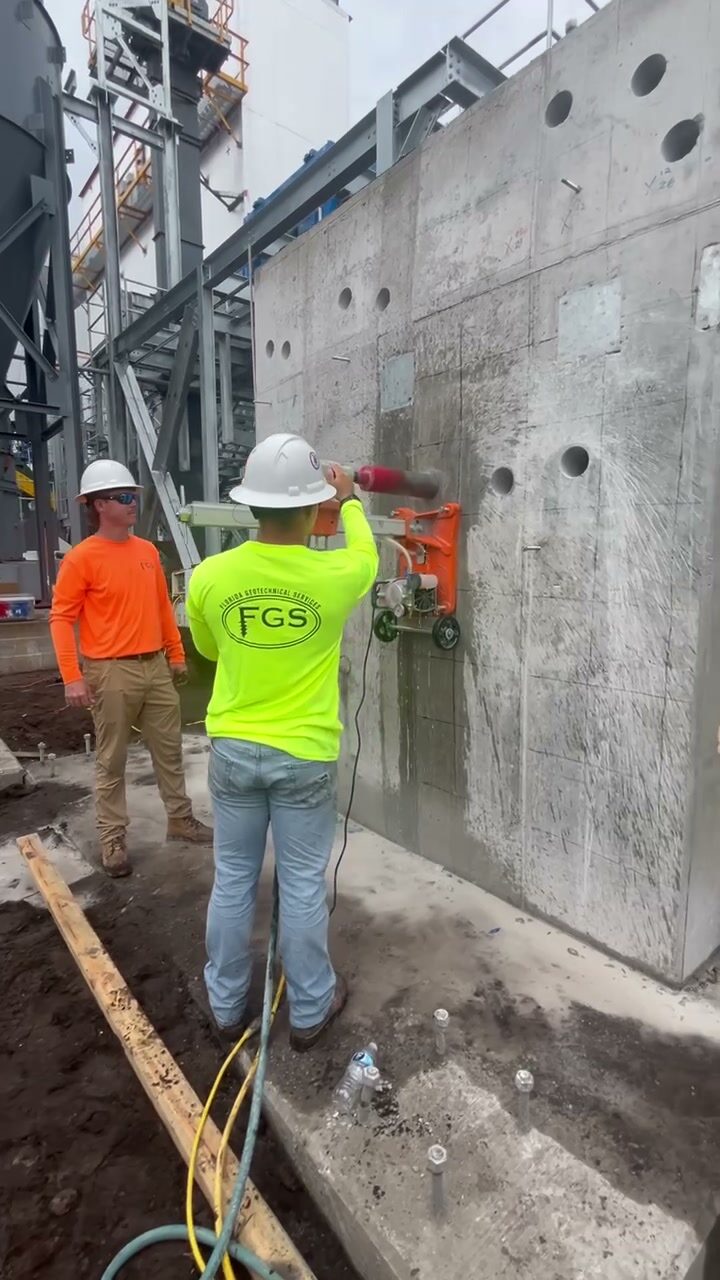 Concrete Coring — Florida Geotechnical Services
